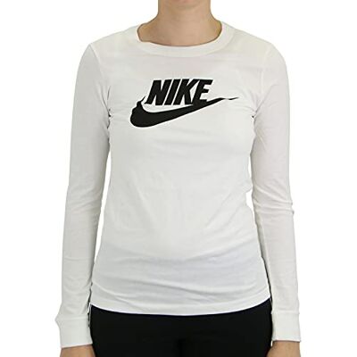 Nike W NSW Tee Essntl LS Icon Ftr Sweatshirt mulher Nike W NSW Tee Essntl LS Icon Ftr Sweatshirt mulher