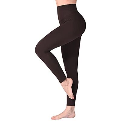 SINOPHANT Leggings de Desporto para Mulher de Cintura Alta, Leggings de Controlo de Abdômen Opacas, Elásticas, Leggings Mulher para Vestir, Suaves como a Manteiga, L-XL SINOPHANT Leggings de Desporto para Mulher de Cintura Alta, Leggings de Controlo de Abdômen Opacas, Elásticas, Leggings Mulher para Vestir, Suaves como a Manteiga, L-XL