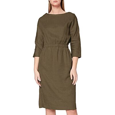 Kings of Indigo Majesta vestido para mulher vestido L Verde (Olive Drab 7606) Kings of Indigo Majesta vestido para mulher vestido L Verde (Olive Drab 7606)