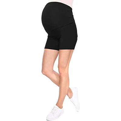 MijaCulture Confortáveis leggings curtas para grávidas Shorts Leggings M012, preto, S MijaCulture Confortáveis leggings curtas para grávidas Shorts Leggings M012, preto, S
