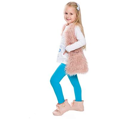 FUTURO FASHION Leggings de algodão para meninas calças macias confortáveis para meninos e meninas tornozelo clássicos roupa desportiva para meninos dança escolar perneiras para meninos, tamanhos FUTURO FASHION Leggings de algodão para meninas calças macias confortáveis para meninos e meninas tornozelo clássicos roupa desportiva para meninos dança escolar perneiras para meninos, tamanhos