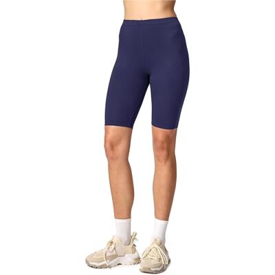 Merry Style Leggings curtas desportivas para mulher, calções para o verão, para mulheres MS10-145, Azul escuro, M Merry Style Leggings curtas desportivas para mulher, calções para o verão, para mulheres MS10-145, Azul escuro, M