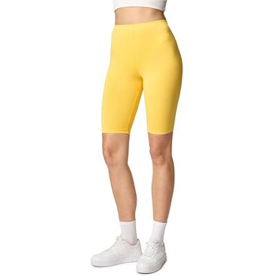 Merry Style Leggings curtas desportivas para mulher, calções para o verão, para mulheres MS10-145, Amarelo, M Merry Style Leggings curtas desportivas para mulher, calções para o verão, para mulheres MS10-145, Amarelo, M