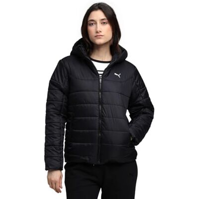 PUMA Ess Hooded Padded Jacket, Casaco unissexo para adultos com capuz e acolchoado (Pack de 1) PUMA Ess Hooded Padded Jacket, Casaco unissexo para adultos com capuz e acolchoado (Pack de 1)