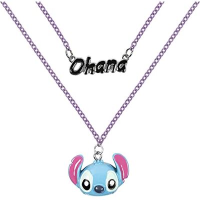 Disney Pendente duplo Stitch Ohana Disney Pendente duplo Stitch Ohana