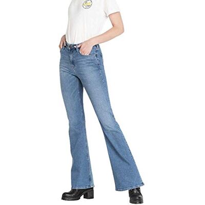 Lee Legendary Mid Rise Flare Jean Calças de ganga para mulher, Azul (Jaded Eu), 30 W/31 L Lee Legendary Mid Rise Flare Jean Calças de ganga para mulher, Azul (Jaded Eu), 30 W/31 L