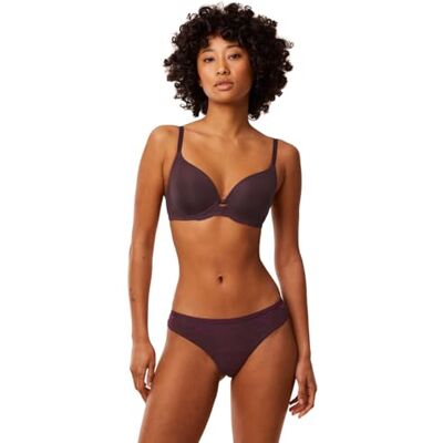 Triumph Amourette Charm T Whp01 Sutiã para Mulher (Pack de 1), Burgundy, 90B Triumph Amourette Charm T Whp01 Sutiã para Mulher (Pack de 1), Burgundy, 90B