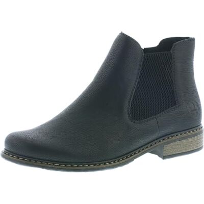 Rieker Z4206 Botas estilo Chelsea mulher, Preto Rieker Z4206 Botas estilo Chelsea mulher, Preto