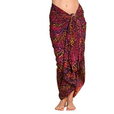 PANASIAM páreo para homens e mulheres I 100 % feito à mão na Indonésia: cada tecido é único I saia envolvente opaca, também extra grande I Batik com cores têxteis alemãs I toalha de praia PANASIAM páreo para homens e mulheres I 100 % feito à mão na Indonésia: cada tecido é único I saia envolvente opaca, também extra grande I Batik com cores têxteis alemãs I toalha de praia