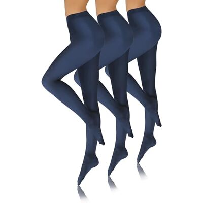 Sesto Senso 3 Pares de Meias de Microfibra Opacas Coloridas para Mulher 40 DEN Sesto Senso 3 Pares de Meias de Microfibra Opacas Coloridas para Mulher 40 DEN
