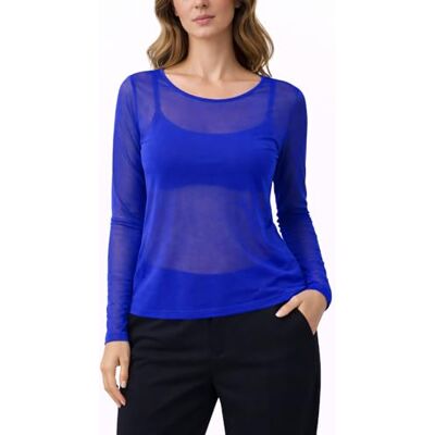Miss Rouge : T-shirt de tule transparente Miss Rouge : T-shirt de tule transparente