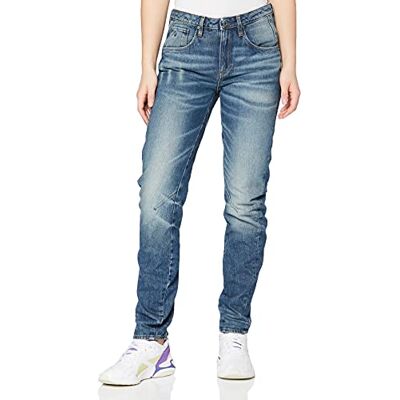 G-STAR RAW Calças de ganga Arc 3D Low Waist Boyfriend, Azul (M Aged ), 23 W/32 L G-STAR RAW Calças de ganga Arc 3D Low Waist Boyfriend, Azul (M Aged ), 23 W/32 L