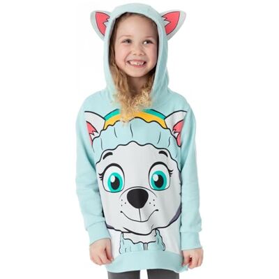 Paw Patrol Camisola com capuz para crianças Chase Marshall Skye Everest OU Rubble Sweater Paw Patrol Camisola com capuz para crianças Chase Marshall Skye Everest OU Rubble Sweater