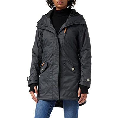 Berydale Casaco de mulher ,Schwarz/Grau ,S Berydale Casaco de mulher ,Schwarz/Grau ,S
