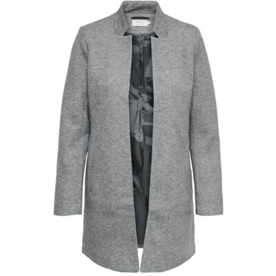 ONLY Coatigan ONLSOHO Blazer, Mistura cinzenta clara, S ONLY Coatigan ONLSOHO Blazer, Mistura cinzenta clara, S