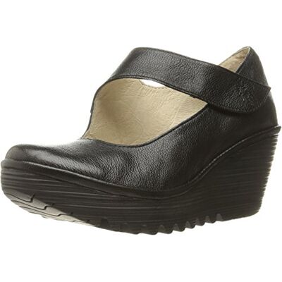 Fly London Yasi682fly, Sapatos de salto mulher, Preto 2000, 42 UE Fly London Yasi682fly, Sapatos de salto mulher, Preto 2000, 42 UE