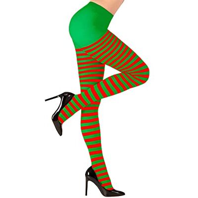 W WIDMANN MILANO Party Fashion Meias, listradas, 70 DEN, Halloween, fantasias W WIDMANN MILANO Party Fashion Meias, listradas, 70 DEN, Halloween, fantasias