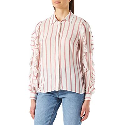 find. Marca da Amazon Blusa de mulher, vermelha (Red Stripe), 38, Label: S find. Marca da Amazon Blusa de mulher, vermelha (Red Stripe), 38, Label: S