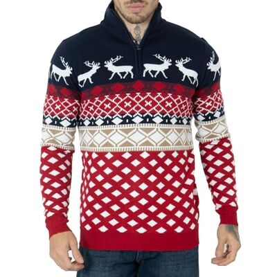 NOROZE Homens Mulheres Unissexo Premium Novidade Pulôver De Malha Christmas Natal Suéter Camisola Duende Jumpers, XXL NOROZE Homens Mulheres Unissexo Premium Novidade Pulôver De Malha Christmas Natal Suéter Camisola Duende Jumpers, XXL