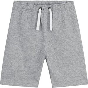 CityComfort Calções para crianças, calções para desporto, bermuda para menino de pelúcia francesa, algodão preto, cinzento, azul-marinho, roupa de verão casual menino e adolescente, 5-14 anos unissexo, cinzento CityComfort Calções para crianças, calções para desporto, bermuda para menino de pelúcia francesa, algodão preto, cinzento, azul-marinho, roupa de verão casual menino e adolescente, 5-14 anos unissexo, cinzento