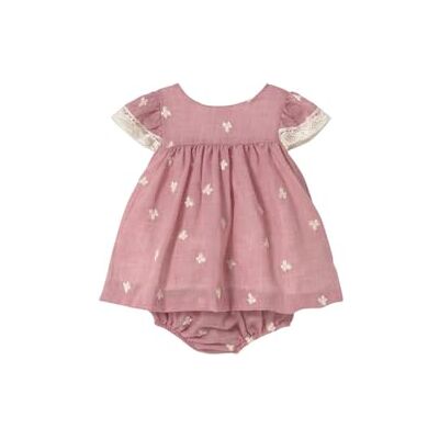 Mayoral Vestido e cuecas para bebé menina, Hibiscus Mayoral Vestido e cuecas para bebé menina, Hibiscus
