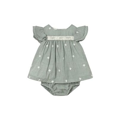 Mayoral Vestido bordado para bebé menina Aqua Mayoral Vestido bordado para bebé menina Aqua