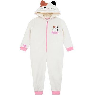 Squishmallows Pijama para menina inverno polar Squishville pijama menina inverno 5 E 13 anos, Branco Squishmallows Pijama para menina inverno polar Squishville pijama menina inverno 5 E 13 anos, Branco