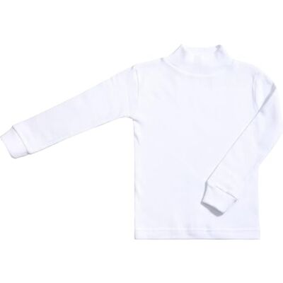 BABIDU Camisola Interior para Crianças Unissexo com Gola Média Alta Semicisne, Gama Punt NOU, Roupa para Menino e Menina de 2 a 16 Anos Unissexo, Camisola Interior de Manga Comprida Algodão e BABIDU Camisola Interior para Crianças Unissexo com Gola Média Alta Semicisne, Gama Punt NOU, Roupa para Menino e Menina de 2 a 16 Anos Unissexo, Camisola Interior de Manga Comprida Algodão e