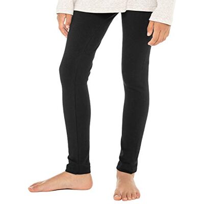 celodoro Leggings de algodão para crianças, Preto celodoro Leggings de algodão para crianças, Preto