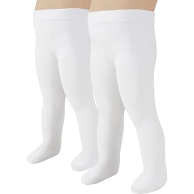 CALZITALY PACOTE 2 PARES Meias Densas para Bebê, Pantufas para Recém-Nascidos, Branco, Azul, Rosa, 3-24 Meses, 40 DEN, fabricado em Itália CALZITALY PACOTE 2 PARES Meias Densas para Bebê, Pantufas para Recém-Nascidos, Branco, Azul, Rosa, 3-24 Meses, 40 DEN, fabricado em Itália