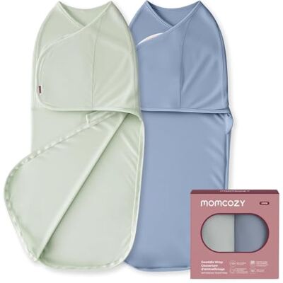 momcozy Saco para bebé de 0 a 3 meses, fecho silencioso, para pais recém-nascidos, reduz o reflexo do medo, indispensável para recém-nascidos de 0 a 3 meses, embalagem de 2, geometria e estrelas momcozy Saco para bebé de 0 a 3 meses, fecho silencioso, para pais recém-nascidos, reduz o reflexo do medo, indispensável para recém-nascidos de 0 a 3 meses, embalagem de 2, geometria e estrelas