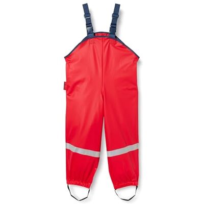 Playshoes Calça de Lama, Colete de Chuva, Sem Forro Macacões de Chuva Unisex para Crianças, Vermelho Playshoes Calça de Lama, Colete de Chuva, Sem Forro Macacões de Chuva Unisex para Crianças, Vermelho