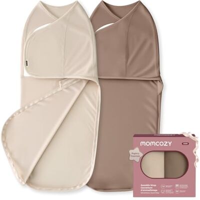 momcozy Saco para bebé de 0 a 3 meses, fecho silencioso, para pais recém-nascidos, reduz o reflexo do medo, indispensável para recém-nascidos de 0 a 3 meses, embalagem de 2 momcozy Saco para bebé de 0 a 3 meses, fecho silencioso, para pais recém-nascidos, reduz o reflexo do medo, indispensável para recém-nascidos de 0 a 3 meses, embalagem de 2