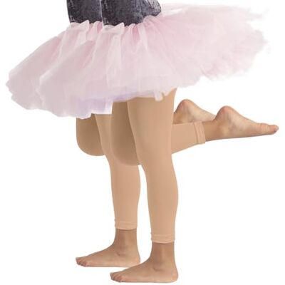 CALZITALY Pack de 1 ou 2 Pares Leggings de Dança para bebés, Leggings de Ballet, Collants de Ballet, 4-6, 8-10, 12-14 anos, 60 Den, Made in Italy CALZITALY Pack de 1 ou 2 Pares Leggings de Dança para bebés, Leggings de Ballet, Collants de Ballet, 4-6, 8-10, 12-14 anos, 60 Den, Made in Italy