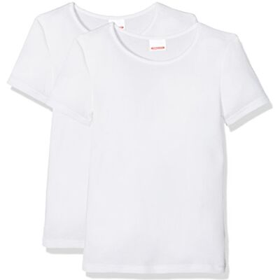 Damart Alto térmico (pacote de 2) para crianças, Branco (branco), 4 anos Damart Alto térmico (pacote de 2) para crianças, Branco (branco), 4 anos