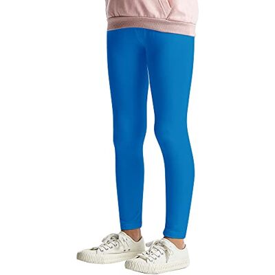 L&K-II Leggings para meninos calças de dança para meninas calças capr calças de fitness para bebés de verão algodão 2708, azul claro L&K-II Leggings para meninos calças de dança para meninas calças capr calças de fitness para bebés de verão algodão 2708, azul claro