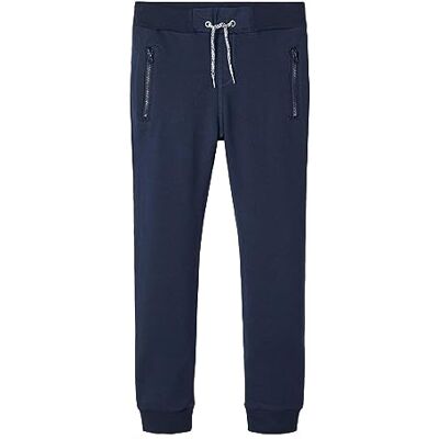 NAME IT Nkmhonk Bru Swe Pant Noos Calças para crianças, Dark Sapphire NAME IT Nkmhonk Bru Swe Pant Noos Calças para crianças, Dark Sapphire
