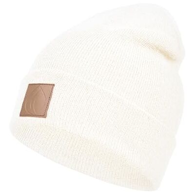Occulto Gorro de inverno com remendo de couro Occulto Gorro de inverno com remendo de couro