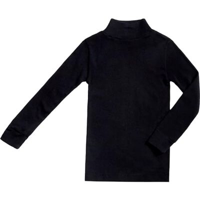 BABIDU Camisola Interior para Crianças Unissexo com Gola Média Alta Semicisne, Gama Punt NOU, Roupa para Menino e Menina de 2 a 16 Anos Unissexo, Camisola Interior de Manga Comprida Algodão e BABIDU Camisola Interior para Crianças Unissexo com Gola Média Alta Semicisne, Gama Punt NOU, Roupa para Menino e Menina de 2 a 16 Anos Unissexo, Camisola Interior de Manga Comprida Algodão e