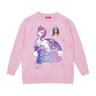 Barbie Camisola roupa para meninas Camisolas para meninas 2-10 anos, ROSA Barbie Camisola roupa para meninas Camisolas para meninas 2-10 anos, ROSA