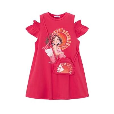 Mayoral Vestido aplicações para menina Mayoral Vestido aplicações para menina