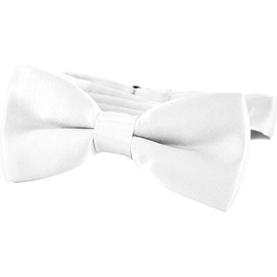 DonDon gravata-borboleta nobre para crianças combinada e ajustável 9x 4,5 cm com brilho aerado de seda DonDon gravata-borboleta nobre para crianças combinada e ajustável 9x 4,5 cm com brilho aerado de seda