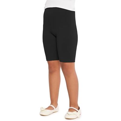 Merry Style Leggings Calças Curtas Roupa Desportiva para Menina MS10-227, Preto Merry Style Leggings Calças Curtas Roupa Desportiva para Menina MS10-227, Preto