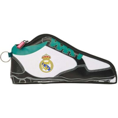 Safta Plumier Duplo Real Madrid equipamento 26/27 29 peças, estojo escolar infantil com 2 compartimentos e fecho, inclui lápis coloridos, marcadores, menino e menina, medidas 12,5 x 4 x 19 .5 cm Safta Plumier Duplo Real Madrid equipamento 26/27 29 peças, estojo escolar infantil com 2 compartimentos e fecho, inclui lápis coloridos, marcadores, menino e menina, medidas 12,5 x 4 x 19 .5 cm