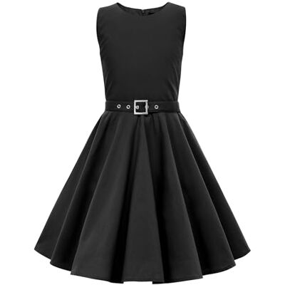 BlackButterfly Vestido Audrey para menina, preto, 13-14 anos BlackButterfly Vestido Audrey para menina, preto, 13-14 anos
