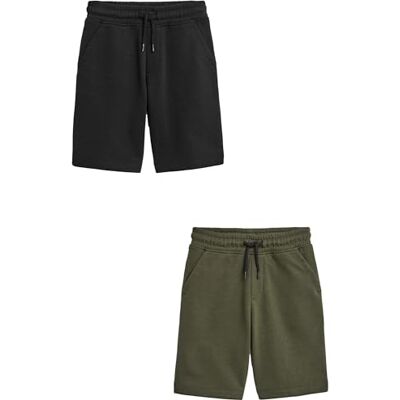 NEXT Niños Pack de 2 Pantalones Cortos de Punto básicos NEXT Niños Pack de 2 Pantalones Cortos de Punto básicos