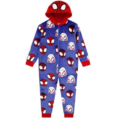 Marvel Pijama para criança, pijamas polares, pijama polar para criança, pijamas manta para crianças, 2 e 8 anos, azul Marvel Pijama para criança, pijamas polares, pijama polar para criança, pijamas manta para crianças, 2 e 8 anos, azul