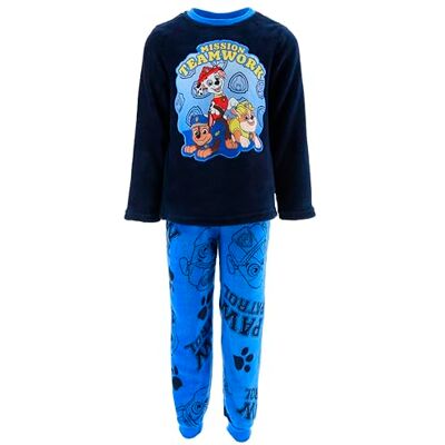 Paw Patrol Pijamas para Criança, Camiseta e Calça Longa de Veludo Infantil, Pijama de 2 Peças de Polar Macio, Presente para Crianças, Tamanhos 3 a 6 Anos, azul Paw Patrol Pijamas para Criança, Camiseta e Calça Longa de Veludo Infantil, Pijama de 2 Peças de Polar Macio, Presente para Crianças, Tamanhos 3 a 6 Anos, azul