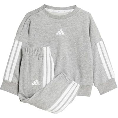 Adidas Unisexo Bimbi 0-24 ESSENTIALS JOGGER, Cinzento Mesclado Médio/Branco, 3-4 Anos Adidas Unisexo Bimbi 0-24 ESSENTIALS JOGGER, Cinzento Mesclado Médio/Branco, 3-4 Anos