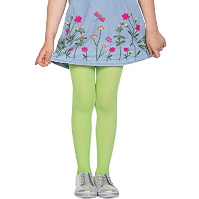 LORES Leggings lisas infantis, para balé, dança ou escola, 40 denier, opacas, fabricadas em Itália, Erba LORES Leggings lisas infantis, para balé, dança ou escola, 40 denier, opacas, fabricadas em Itália, Erba